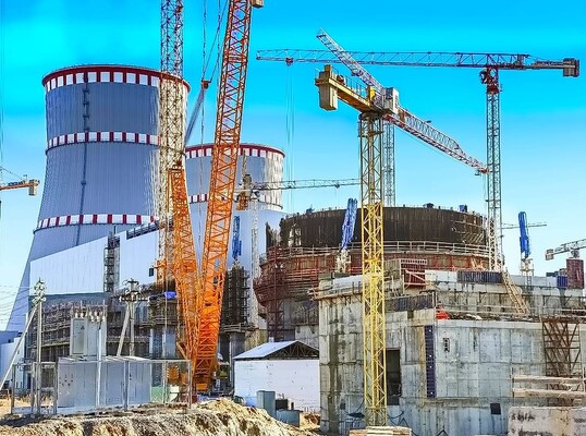 Негабаритные перевозки на Ленинградскую АЭС-2